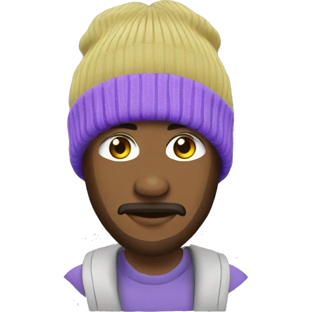 man super swag beanie emoji