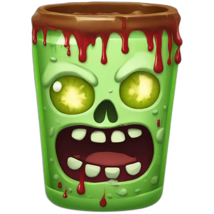 zombie drink beer emoji