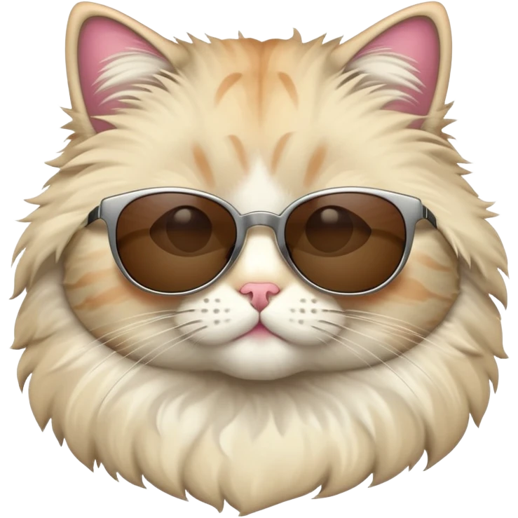 Cat wearing sunglasses emoji