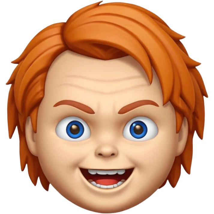 Un emojin de chuky emoji