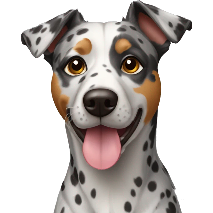 pointer heeler spotted dog emoji