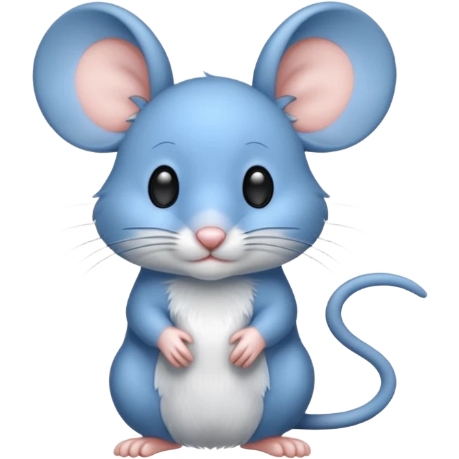 blue mouse emoji