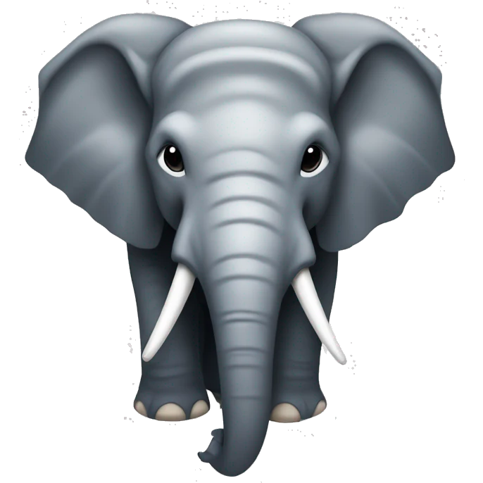 php elephant head only emoji