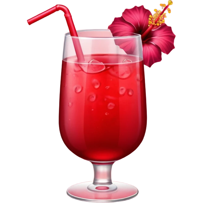 make hibiscus juice emoji