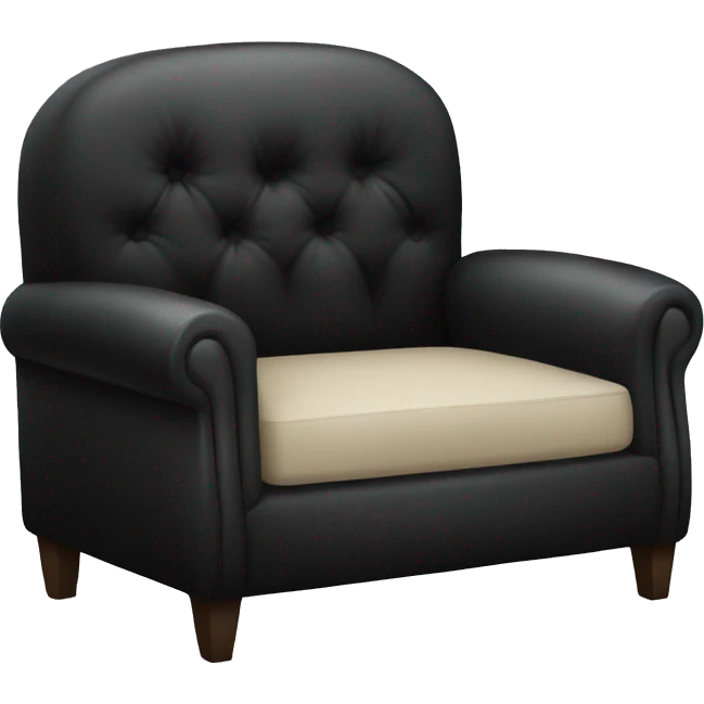 black sofa  emoji