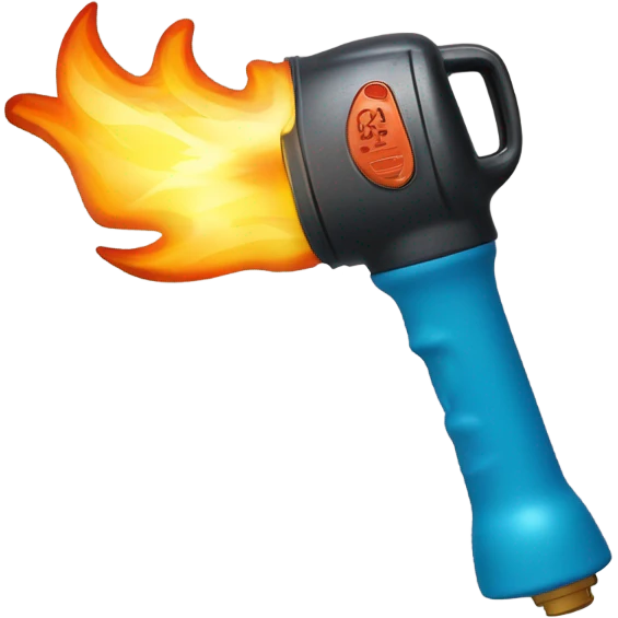 Flame torch emoji