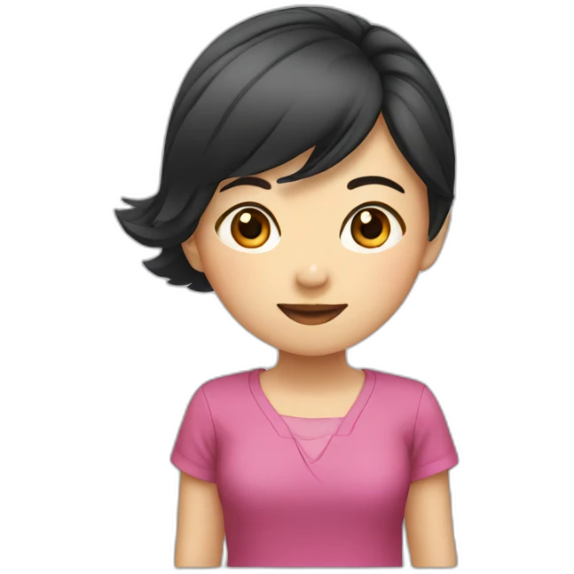 asian girl emoji