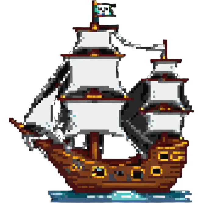 pirate ship emoji