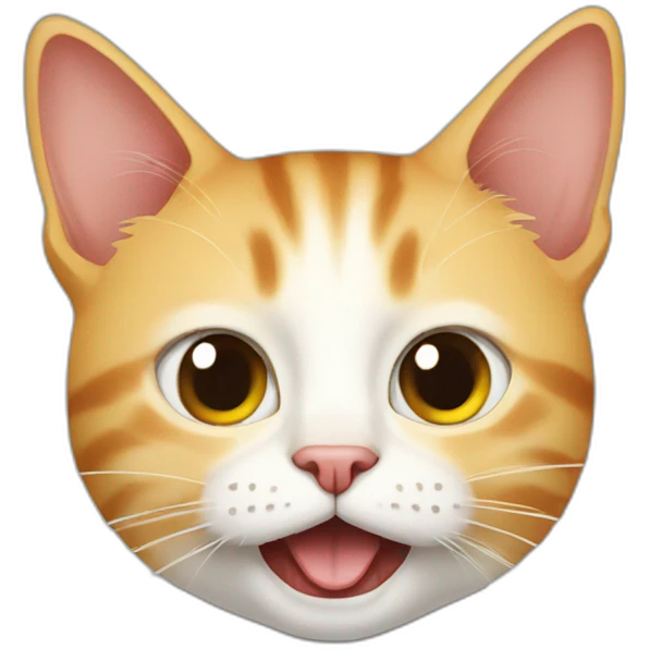 Cat eat Elon Musk emoji