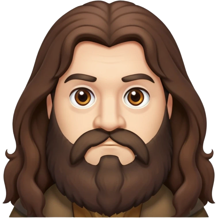 Hagrid from Harry Potter emoji