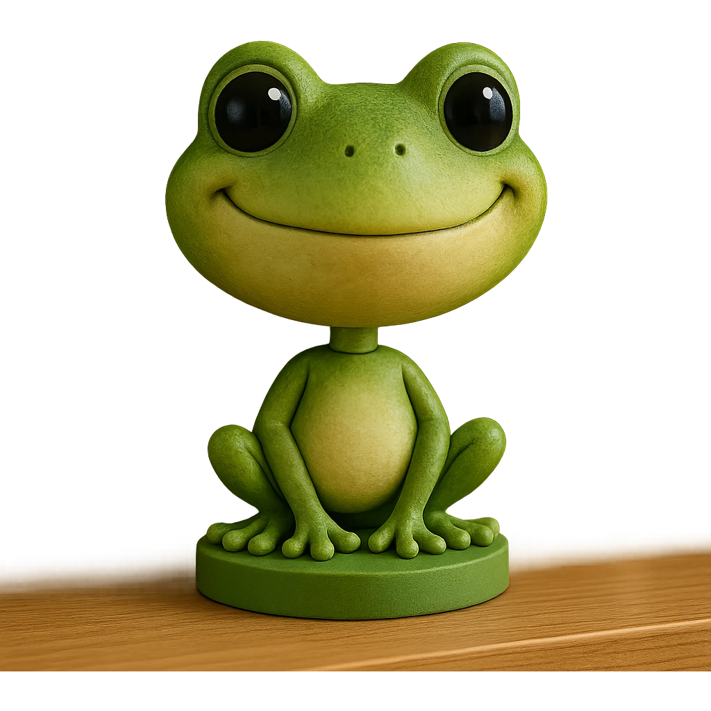happy frog emoji