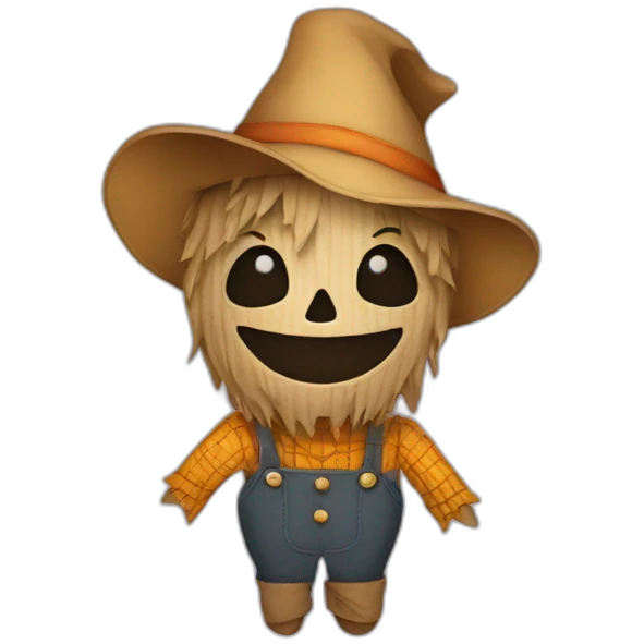 scarecrow emoji