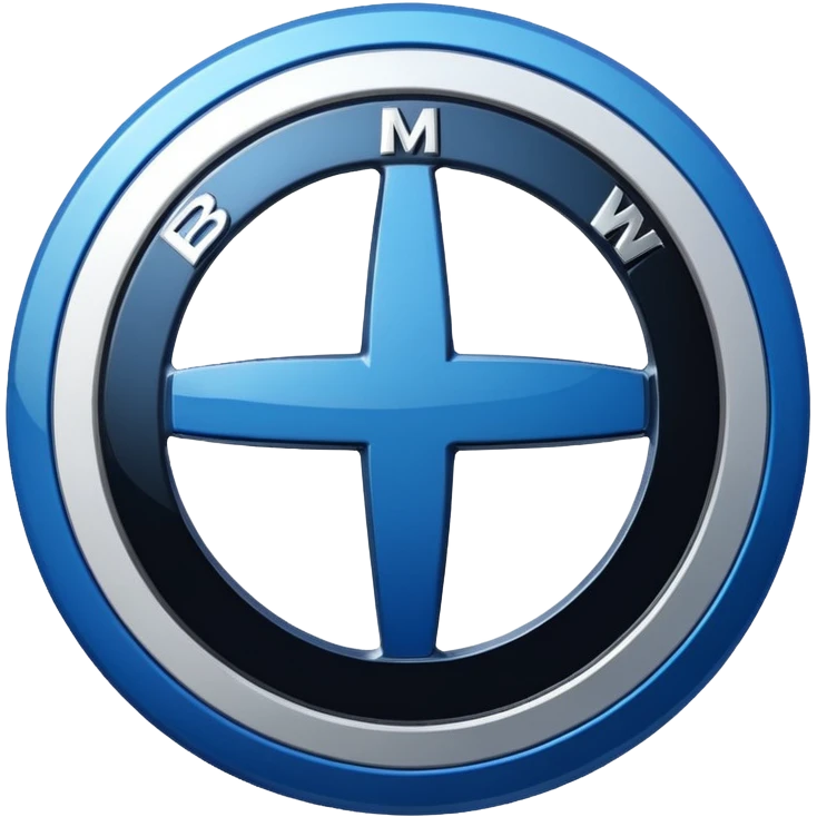 A BMW LOGO emoji