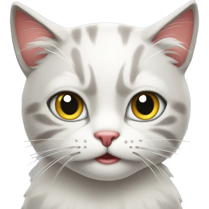 Christmas cat emoji