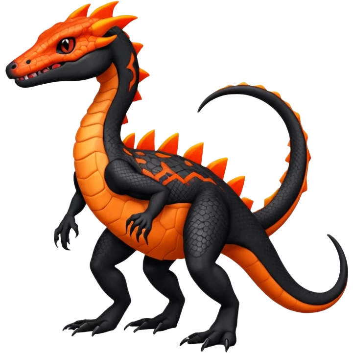 Salandit-Salazzle-hybrid-fusion (full body) emoji