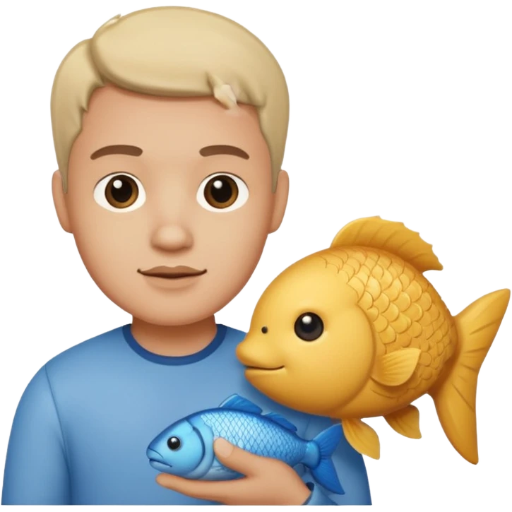 👨🏻🧸🐟 emoji