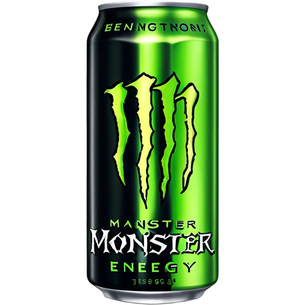 Energético monster emoji