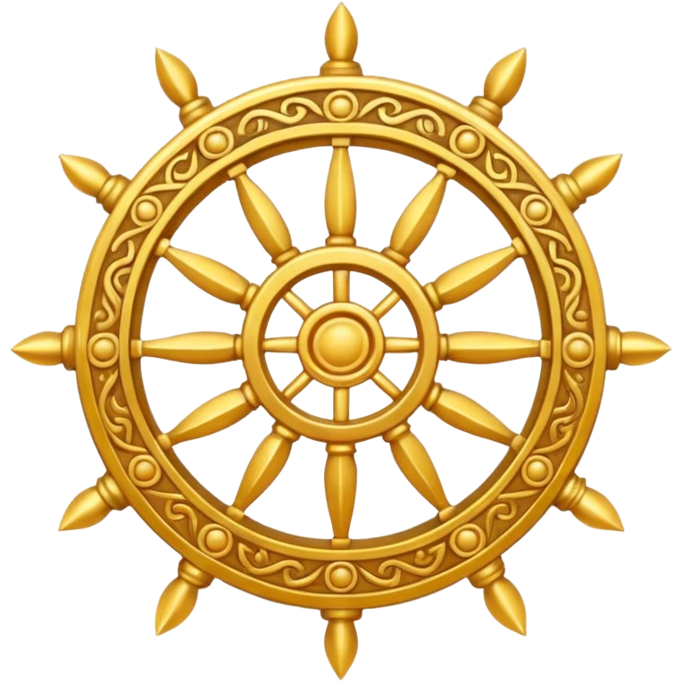 dharma wheel emoji