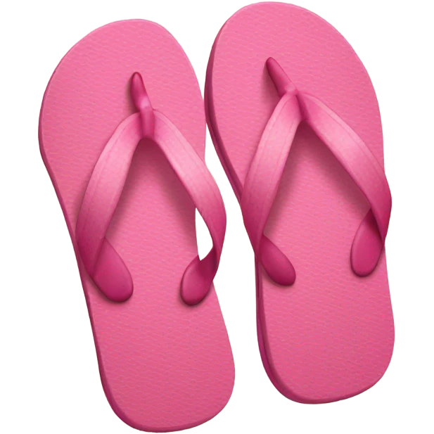 pink flip flops emoji