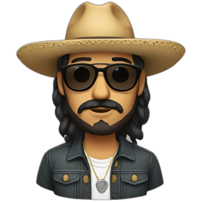 hipster mexican emoji