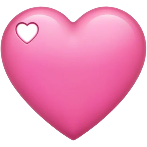 heart pink emoji