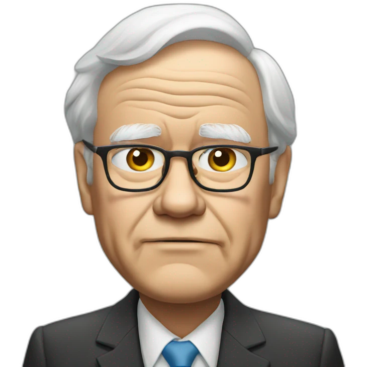warren buffet sad emoji