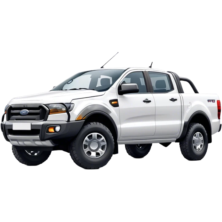 Ford Ranger - Ford (Model Year: 2024) (Iconic colour: White) emoji