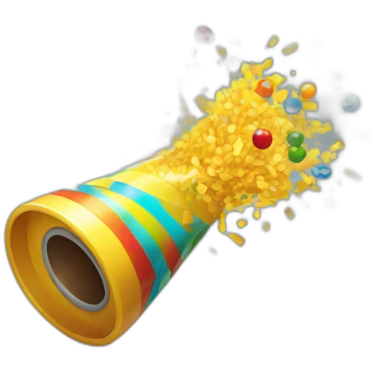 party popper emoji