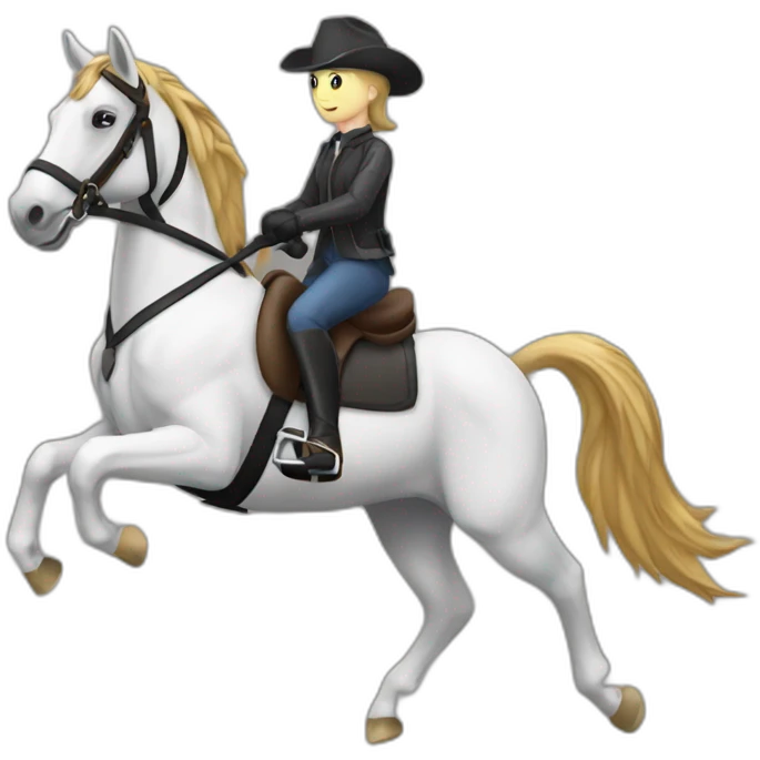horse riding astonault emoji