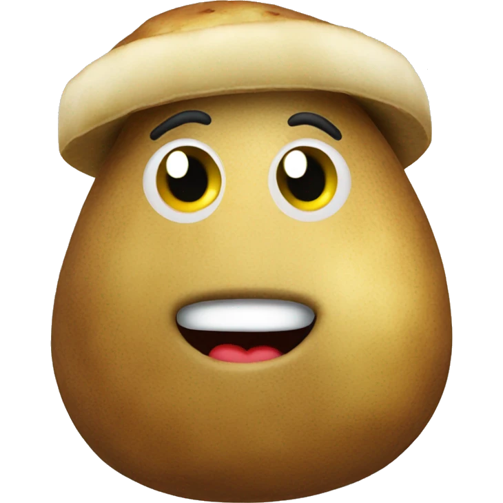 Christmas potato emoji
