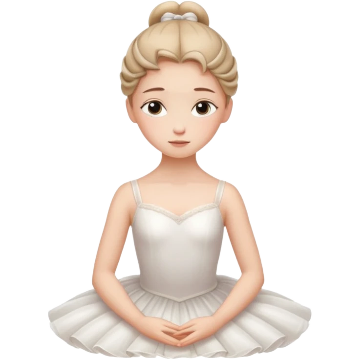 White Suit – Dreamy
 Young ballerina in white outfit, eyes half-closed, peaceful dreamy mood.

















































 emoji