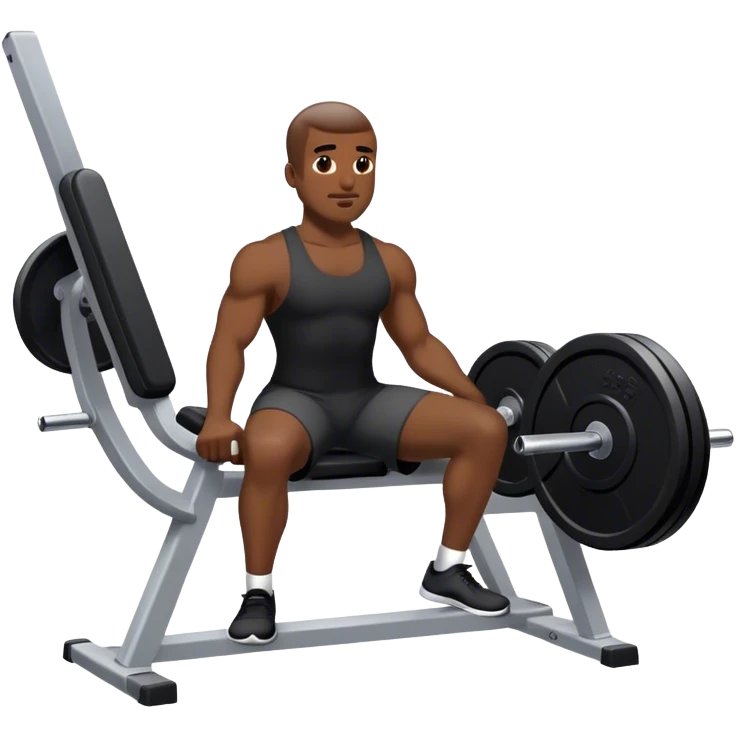 Nigga with a gym emoji
