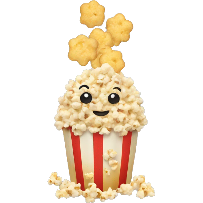 popcorn cake emoji