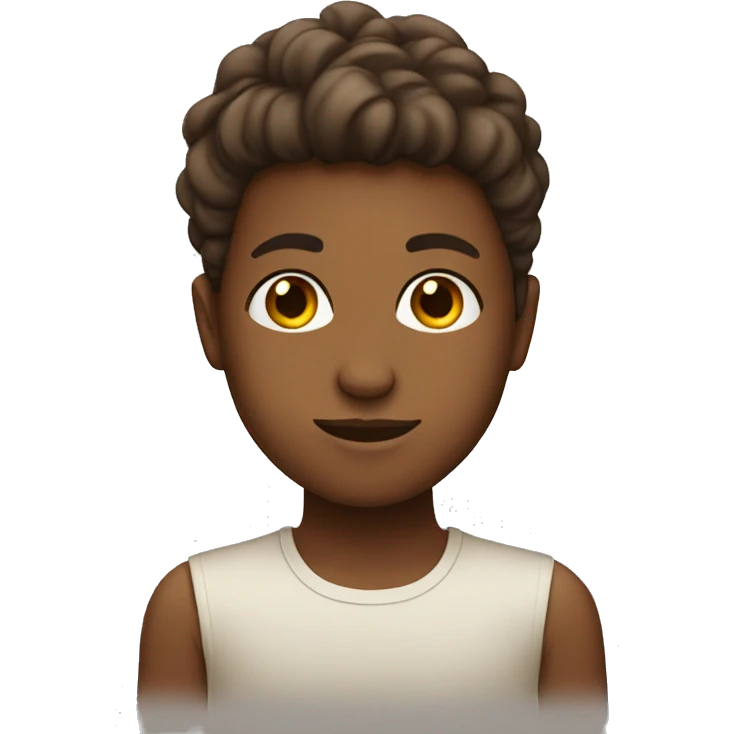 Brown girl dating white boy emoji