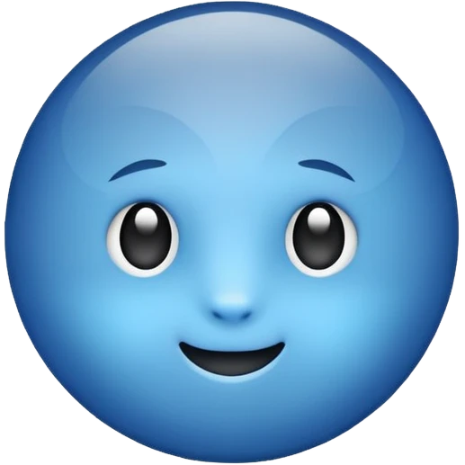Blue tick emoji