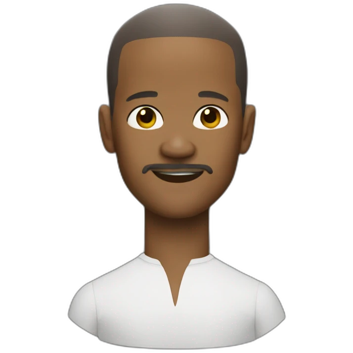 Jamie Foxx shaved emoji
