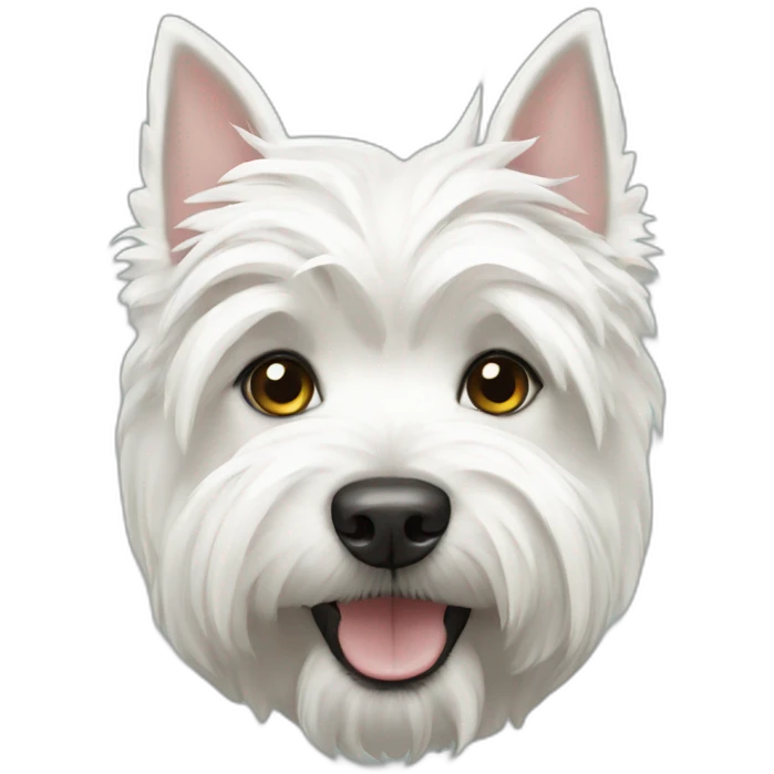 west highland white terrier emoji
