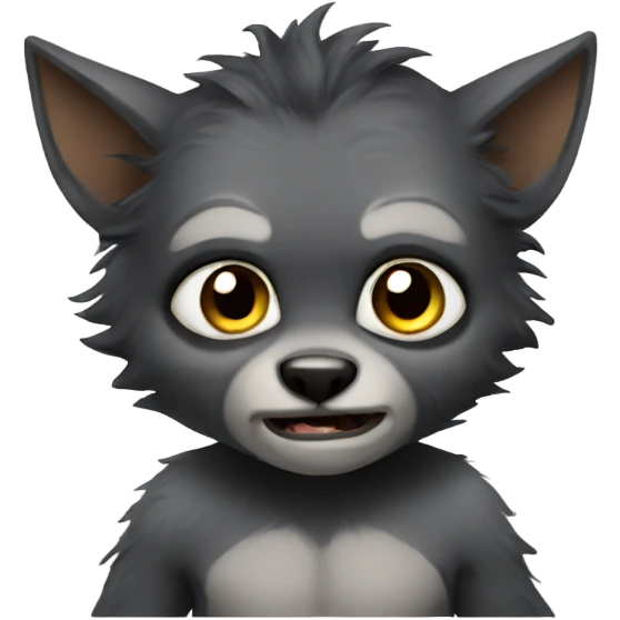 Baby werewolf emoji