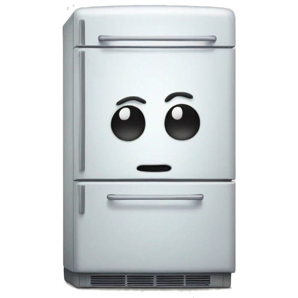 refrigerator with legs emoji