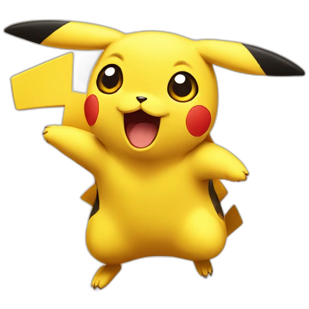 Surprised pikachu emoji