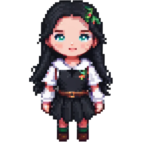 girl character emoji
