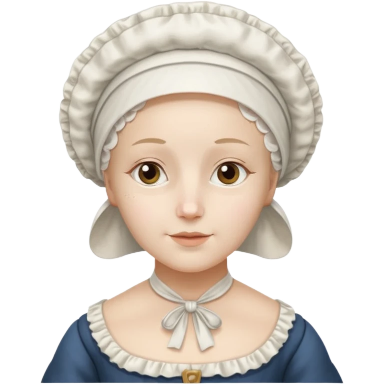 white townslady 18th century emoji
