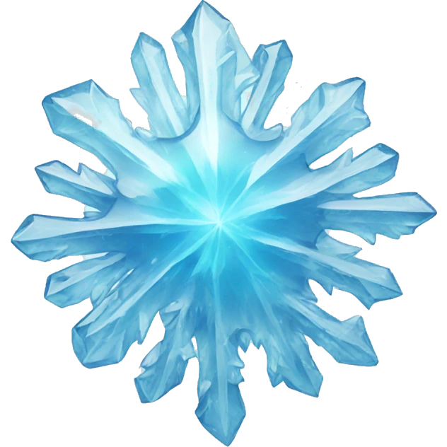 Ice Crystal emoji
