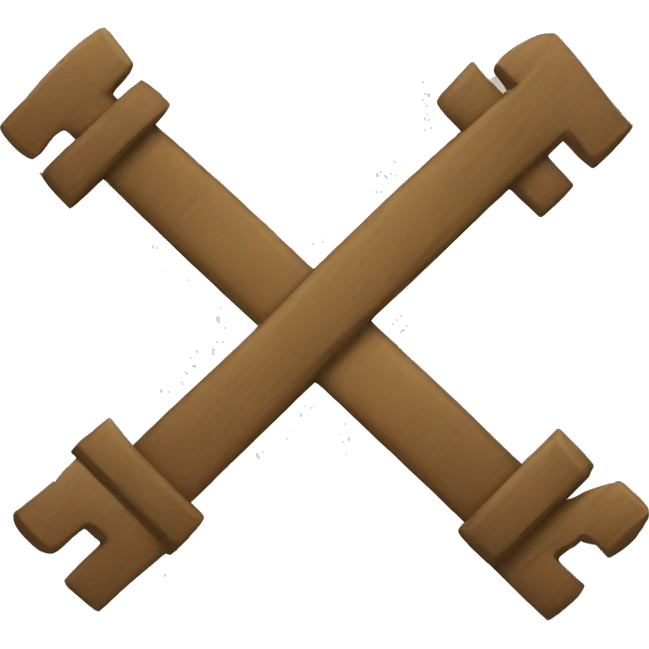 crossed sign emoji