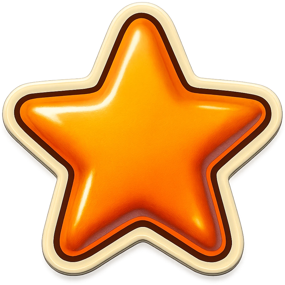 a star emoji