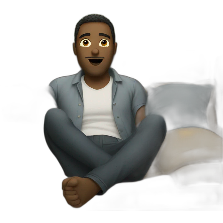 man watching movies emoji