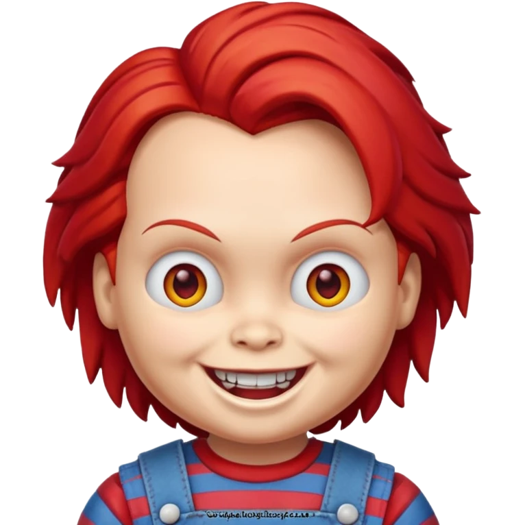 Un emojin de chuky emoji