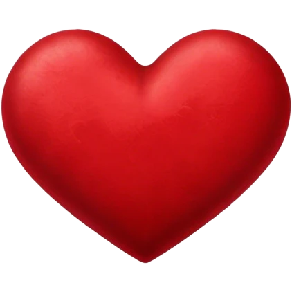 red velvet heart emoji