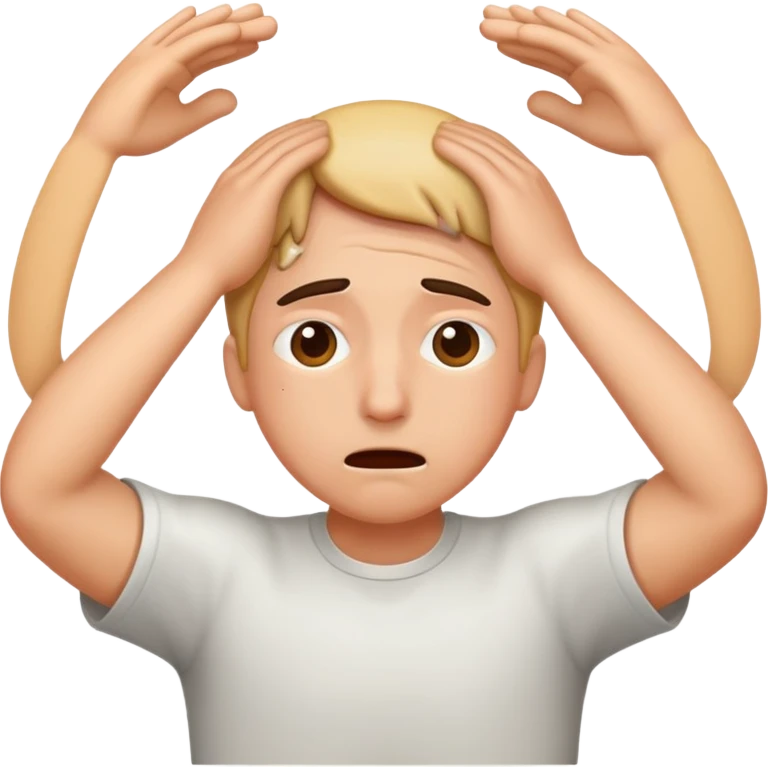 The feeling you get when you have to do work, when you are at your limits, or else you will face a harsh consequence. emoji