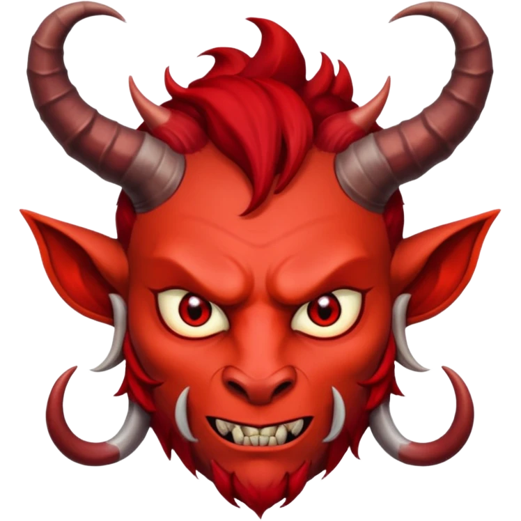 Man devil emoji